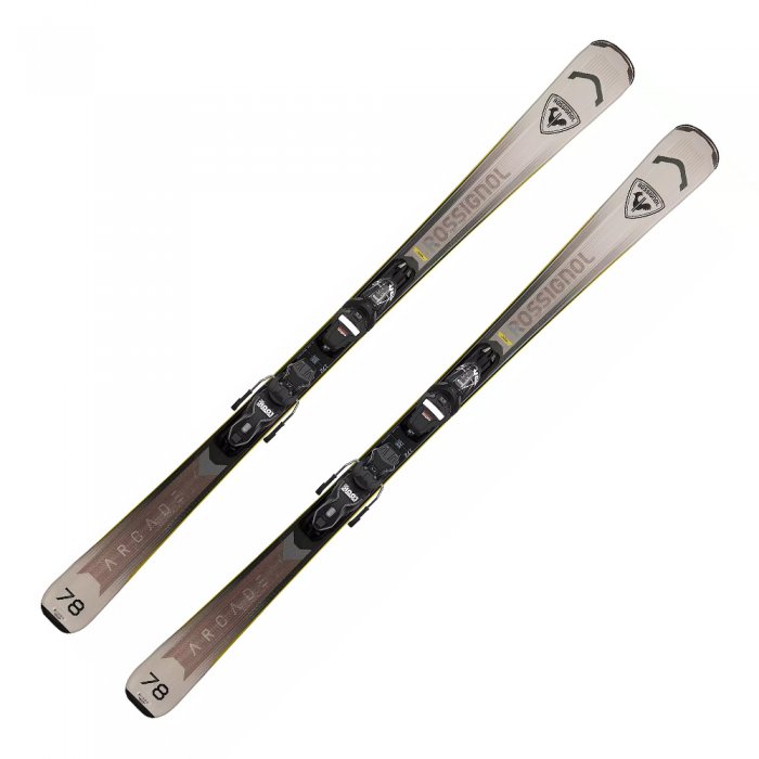 Schiuri Rossignol Arcade 78 Xpress + legaturi Xpress 10 GW B83 Black 25/26