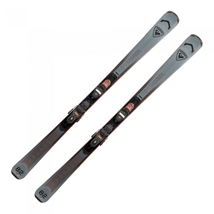 Schiuri Rossignol Arcade 82 Xpress + legaturi Xpress 11 GW B83 Black Orange 25/26