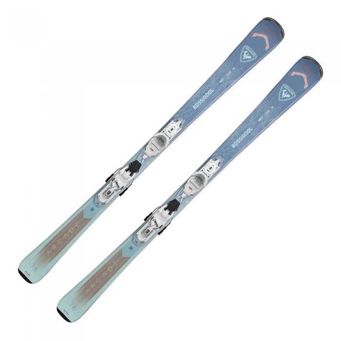 Schiuri Rossignol Arcade W 78 Xpress + legaturi Xpress W 10 GW B83 White Sparkle 25/26