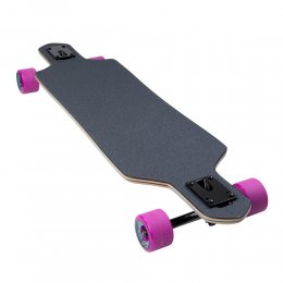 Longboard Santa Cruz Prismatic Dot Drop Thru Silver