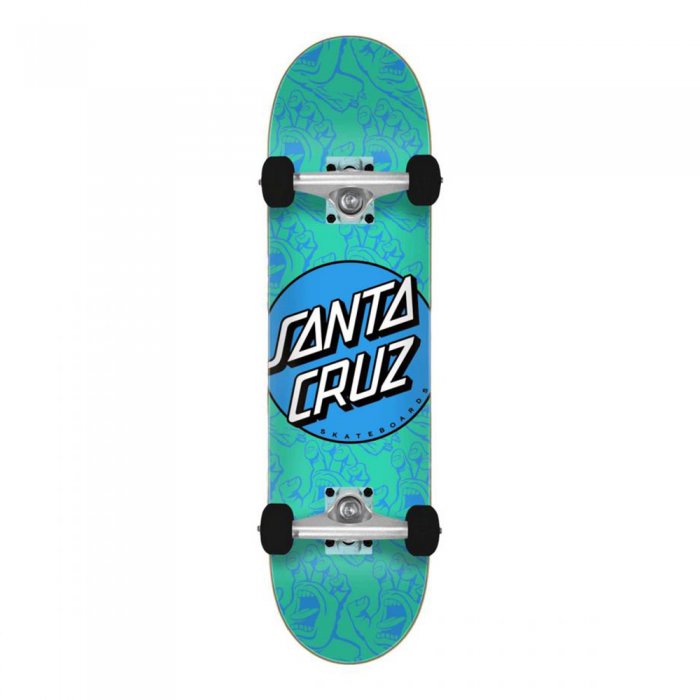 Skateboard Santa Cruz Other Dot Hands Mini Blue/Multi 7.75inch