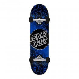 Skateboard Santa Cruz Other Dot Hands Large Black/Blue 8.25inch