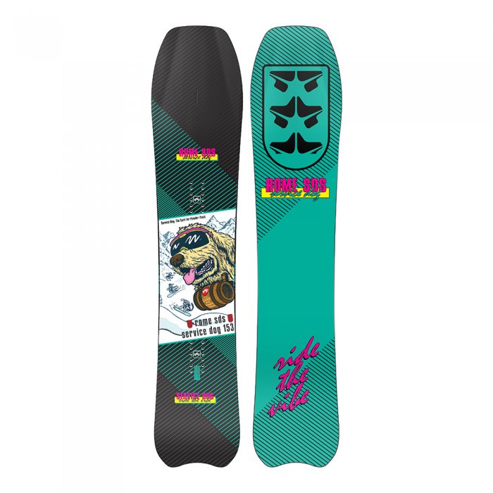 Placa Snowboard Rome Service Dog 23/24