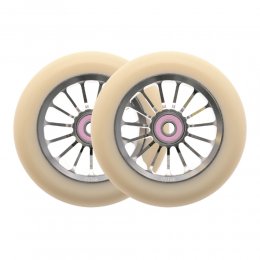 Set 2 roti Trotineta Aztek Architect 2 110mm Cream