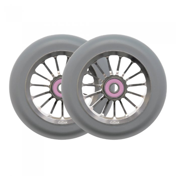 Set 2 roti Trotineta Aztek Architect 2 110mm Gray
