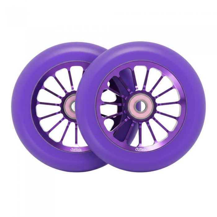 Set 2 roti trotineta Aztek Architect 2 XL 115mm Purple