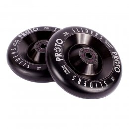 Set 2 roti Trotineta Proto Full Core Sliders 110mm Black