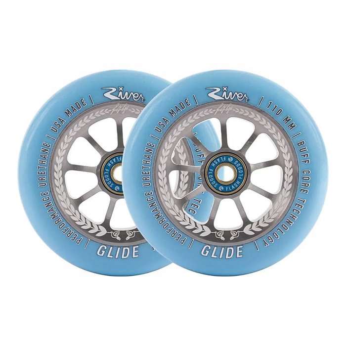 Set 2 roti Trotineta River Glide Juzzy Carter 110mm Serenity