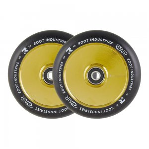 Set 2 roti Trotineta Root Air Black 110mm Gold Rush