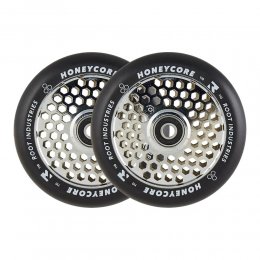 Set 2 roti Trotineta Root Honeycore Black 110mm Mirror