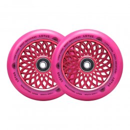 Set 2 roti Trotineta Root Lotus 110mm Radiant Pink