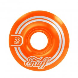 Set 4 roti skateboard Enuff Refreshers 53mm orange