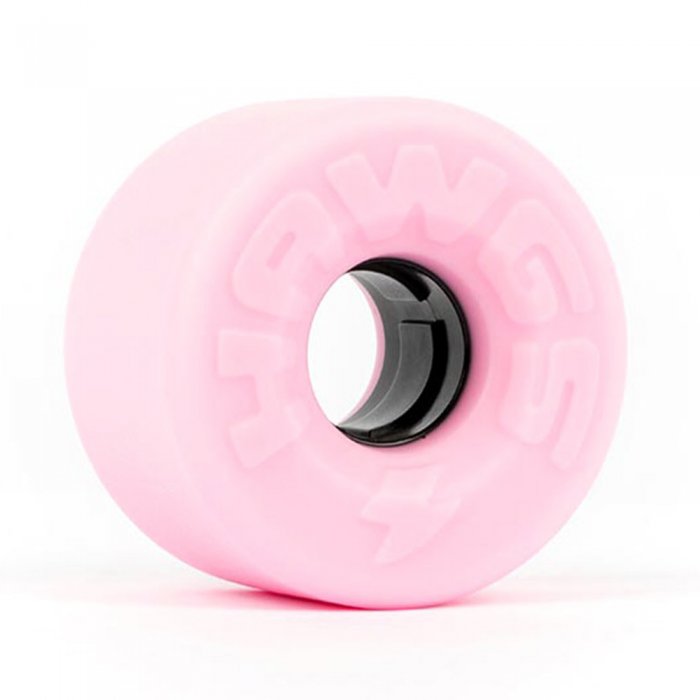 Set 4 roti Longboard Easy Hawgs 63mm pink