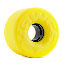 Set 4 roti Longboard Easy Hawgs 63mm yellow