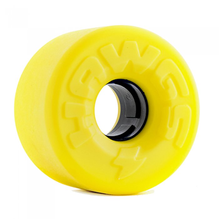 Set 4 roti Longboard Easy Hawgs 63mm yellow