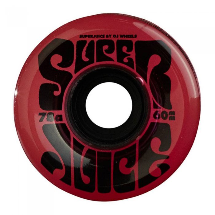 Set 4 roti OJ Soft Super Juice Trans 60 mm 78a Red