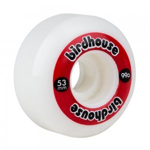 Set 4 roti skateboard Birdhouse Logo 99a red 53mm