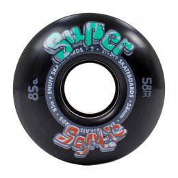 Set 4 roti skateboard Enuff Super Softie 58mm Black