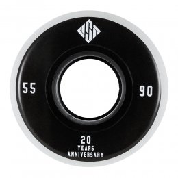 Set 4 roti agresive USD Team 55mm/90A Black/White