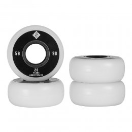 Set 4 roti agresive USD Team 58mm/90A Black/White