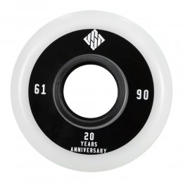 Set 4 roti agresive USD Team 61mm/90A Black/White