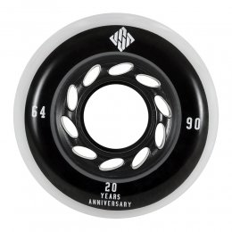 Set 4 roti agresive USD Team 64mm/90A Black/White