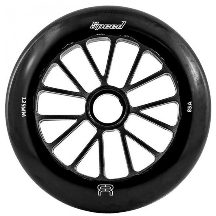 Set 6 Roti FR Speed Wheels black 125mm/85A