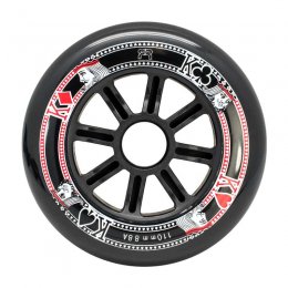 Set 6 Roti FR Street Kings Black 110mm/88a