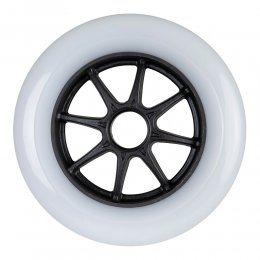 Set 6 Roti Powerslide Accel Black/White 125mm/85a