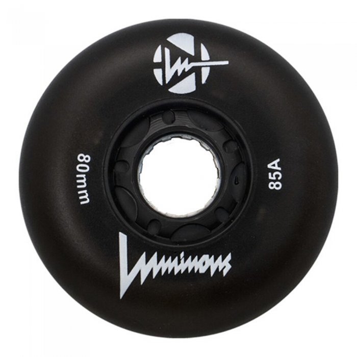 Set 8 Roti Luminous 80mm/85a Black