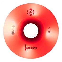 Set 8 Roti Luminous 80mm/85a Red/Red