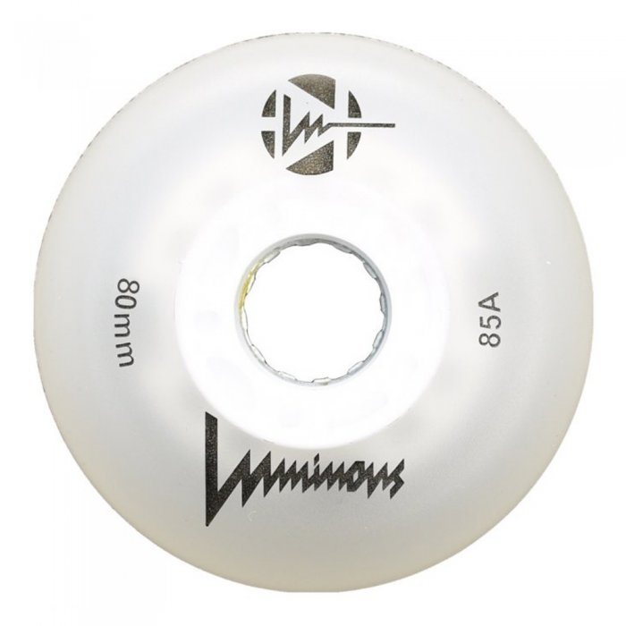 Set 8 Roti Luminous 80mm/85a white glow