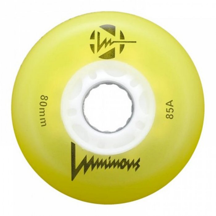 Set 8 Roti Luminous 80mm/85a Yellow
