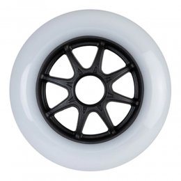 Set 8 Roti Powerslide Accel Black/White 110mm/85a