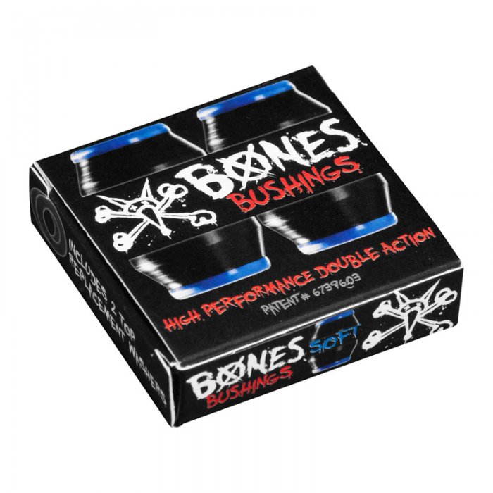 Garnituri skateboard Bones Black Soft