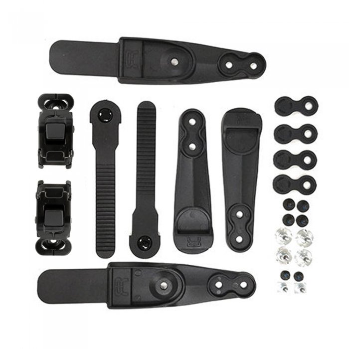 Set Double Strap FR Black S22