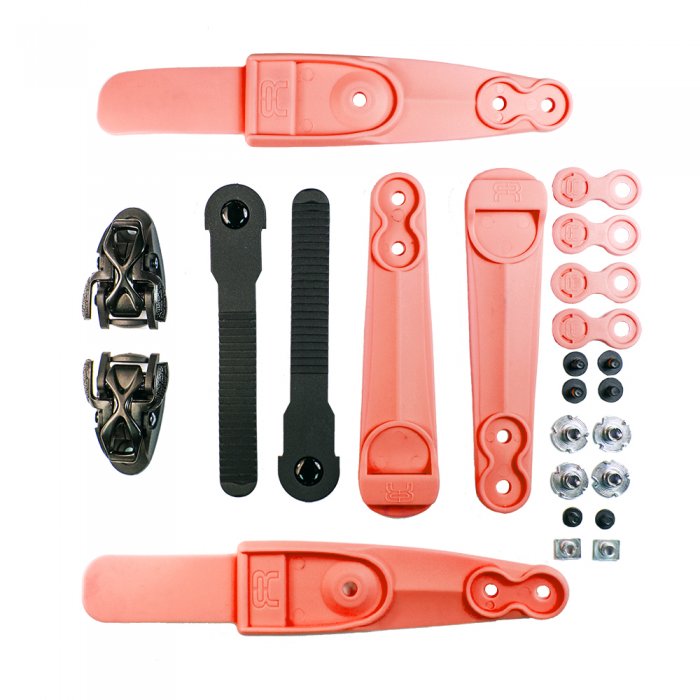 Set Double Strap FR Red