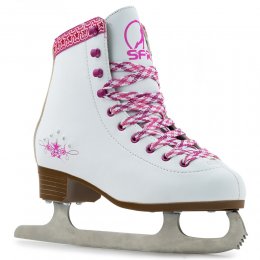 Patine SFR Ice JR White cu accesorii