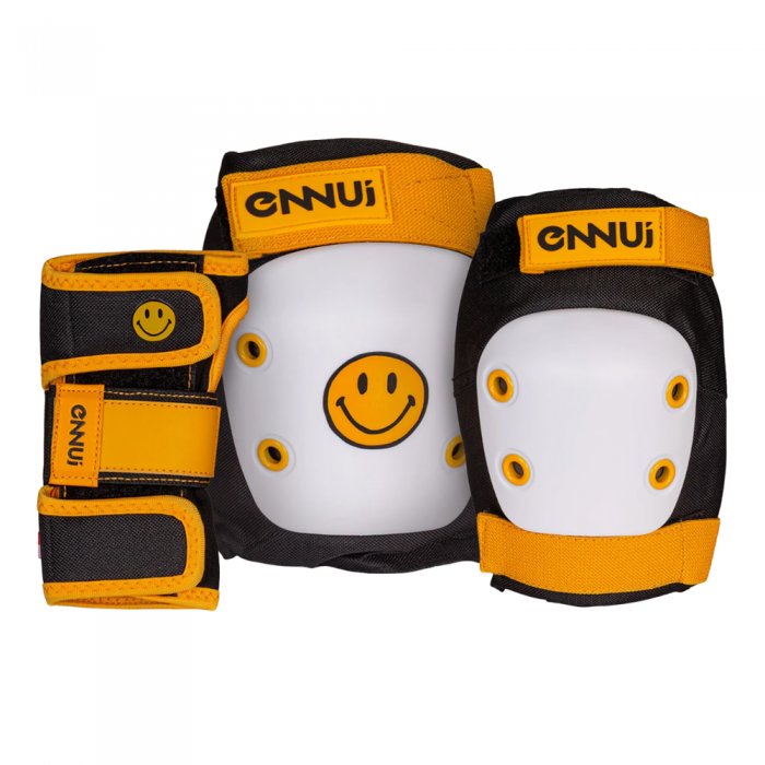 Set Protectii Ennui ST Smiley Black/White/Yellow