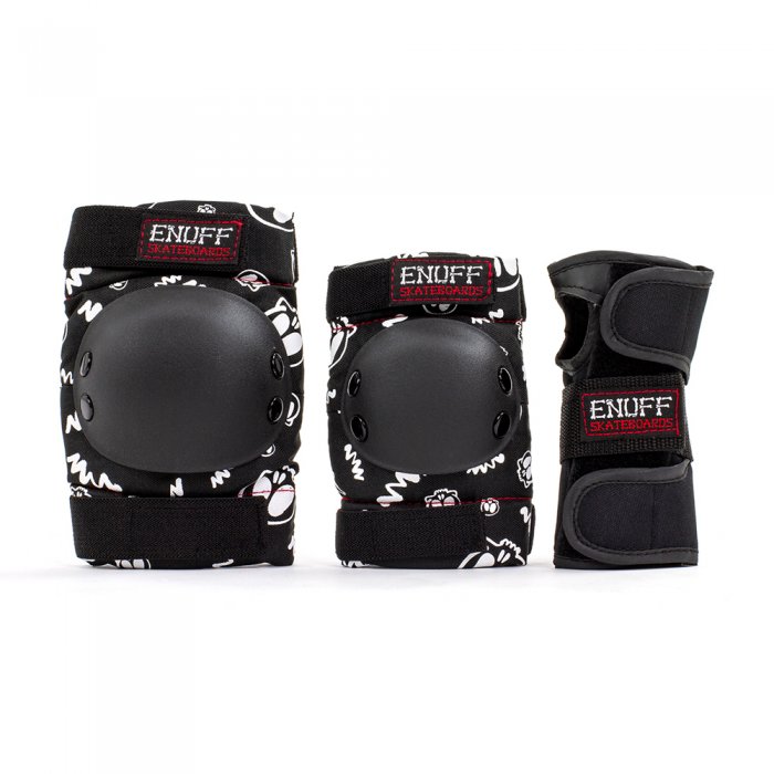 Set protectii Enuff Skulls Junior Ramp Black - Click Image to Close