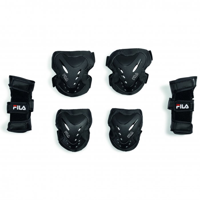 Set Protectii Fila Junior Gear Black - Click Image to Close