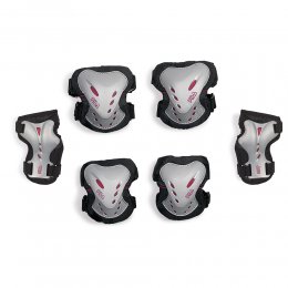 Set Protectii Fila FP Lady Silver/Black/Magenta F19