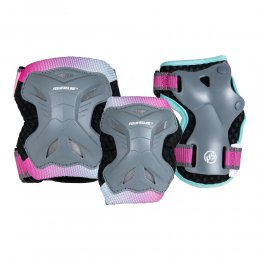 Set protectii Powerslide Kids Pro Girls Grey/Pink