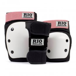 Set Protectii Rio Roller Triple Pad Black/Rose