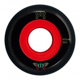 Set 4 Roti FR Round black/red 60mm/88a