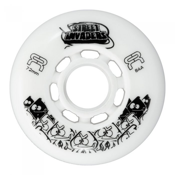 Set 8 Roti FR Street Invaders white 72mm/84a