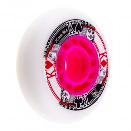 Set 8 Roti FR Street Kings white/pink 76mm/85a