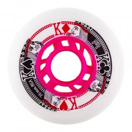 Set 8 Roti FR Street Kings white/pink 76mm/85a