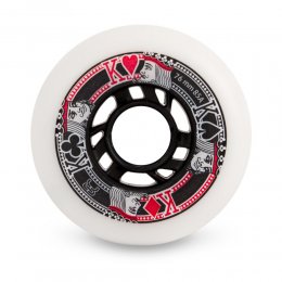 Set 8 Roti FR Street Kings White 80mm/85a