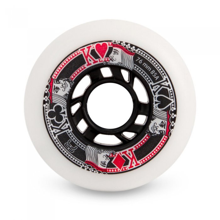 Set 8 Roti FR Street Kings White 84mm/85a